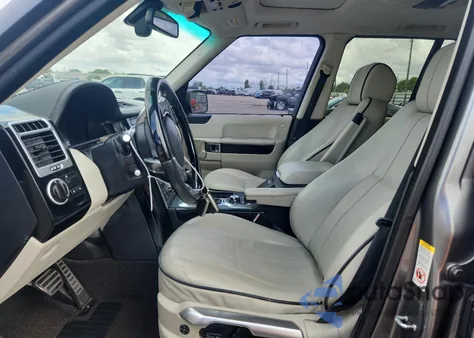 2010 Land Rover Range Rover Hse Luxury из США, поврежденный, VIN SALMF1E47AA318445